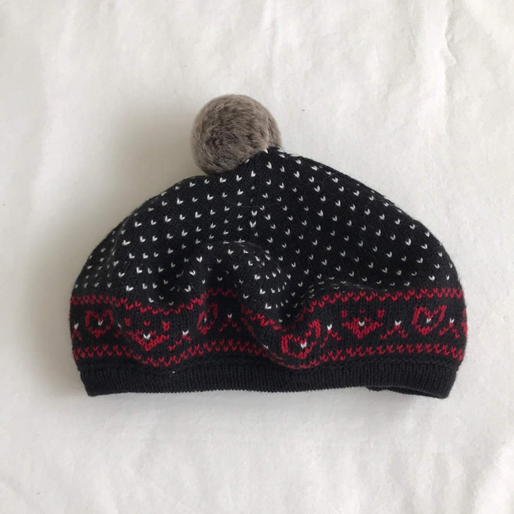 Janie and Jack Girls Knit Beret